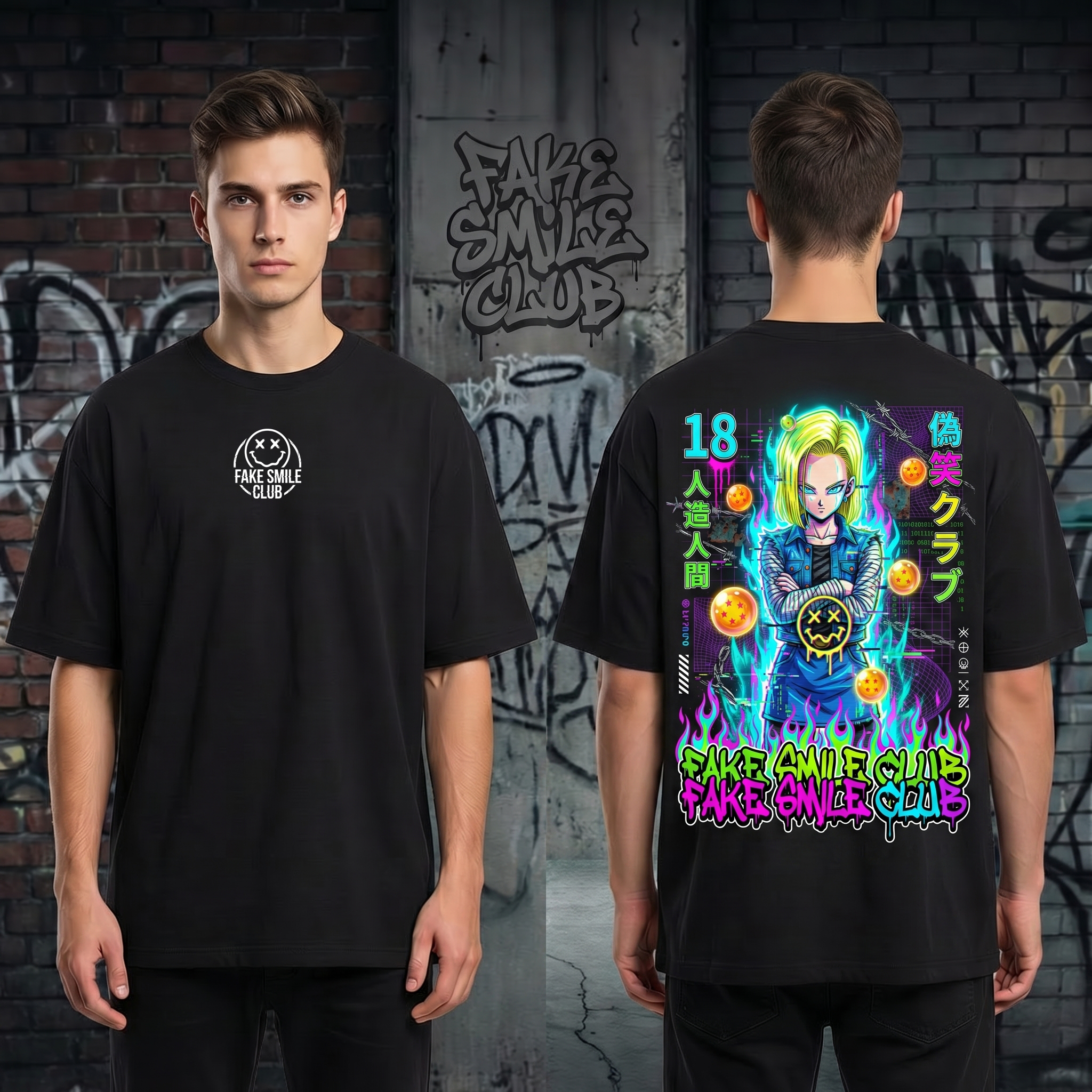 La ICE ATTITUDE TEE de FAKE SMILE CLUB